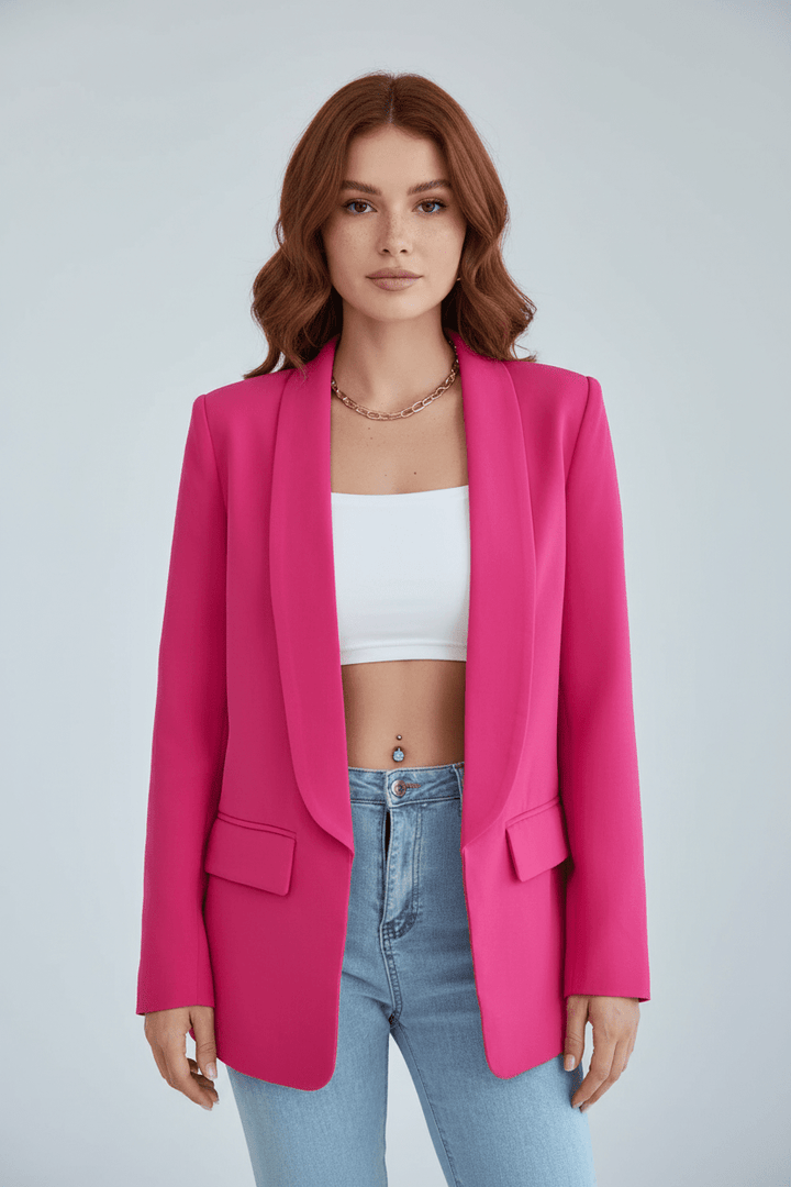 Blazer Femme Manches Longues