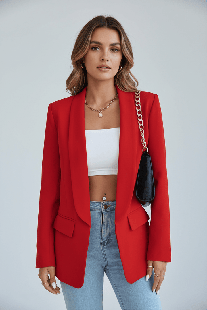 Blazer Femme Manches Longues