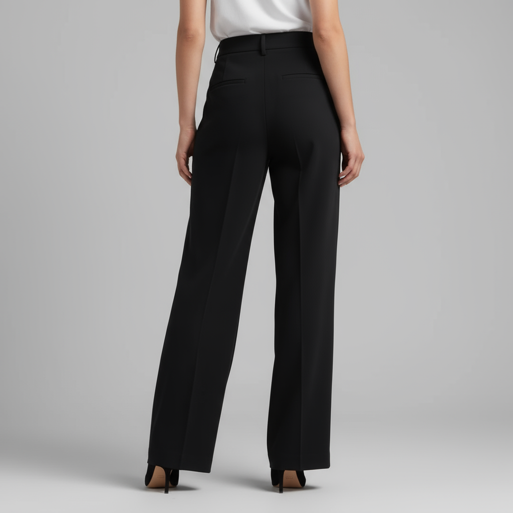 Pantalon Femme Taille Haute | Jambes Droites