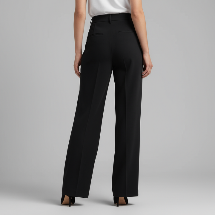 Pantalon Femme Taille Haute | Jambes Droites