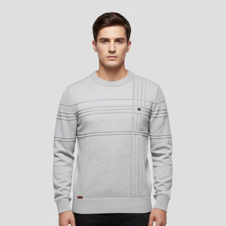 Urbain | Pull Texturé Col Rond