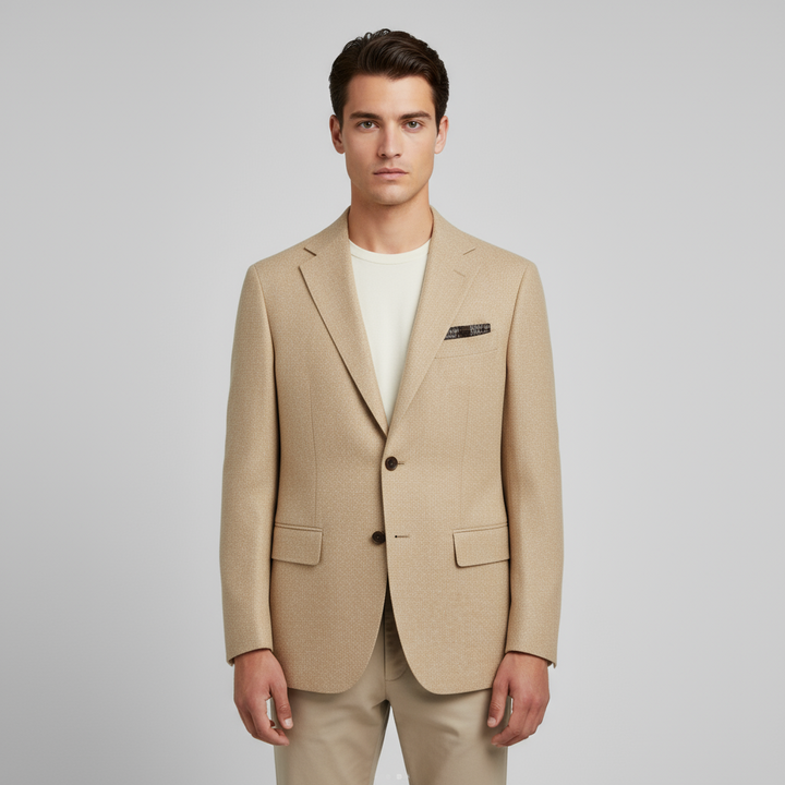 Blazer Cardigan Homme Maille Tricotée | Coupe Slim