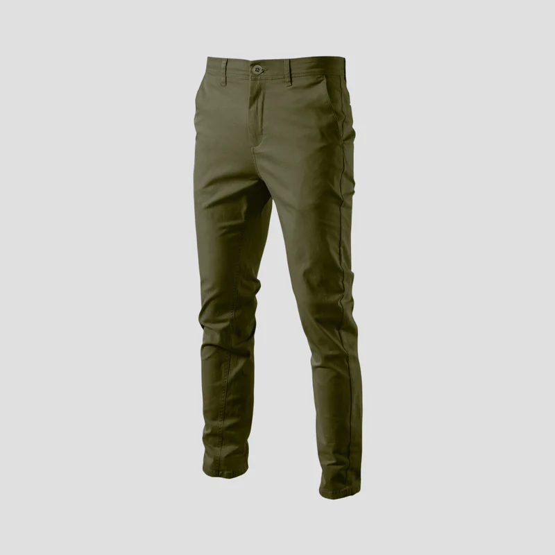 Pantalon Chino Homme Coupe Ajustée