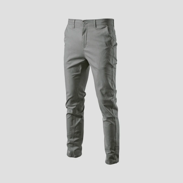 Pantalon Chino Homme Coupe Ajustée