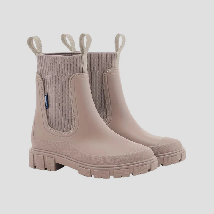 Bottines de pluie femme en caoutchouc