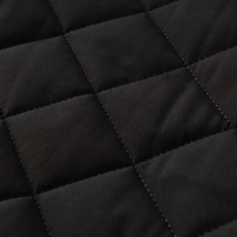 Veste Homme Matelassée en Polaire Zippée