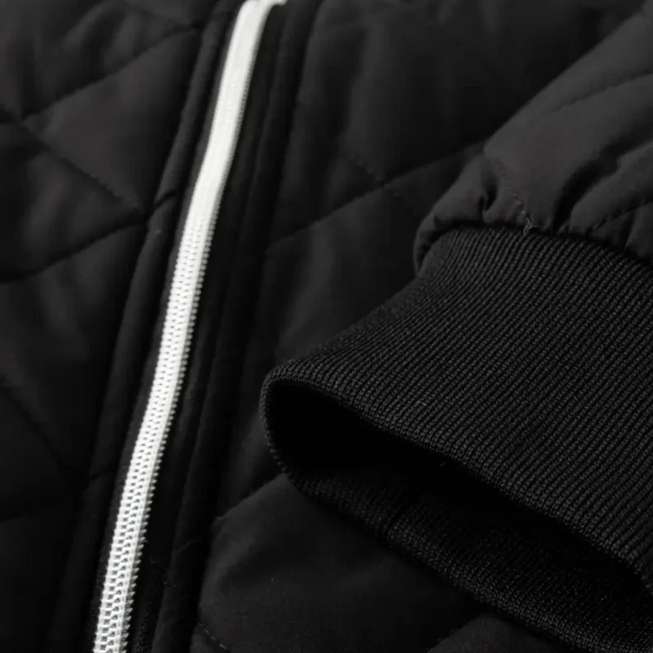 Veste Homme Matelassée en Polaire Zippée