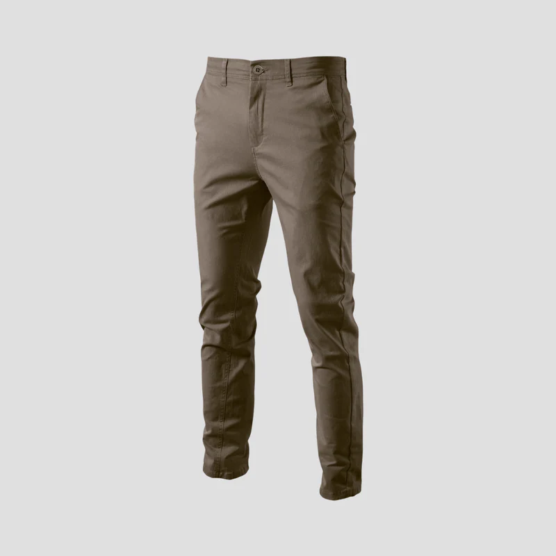 Pantalon Chino Homme Coupe Ajustée
