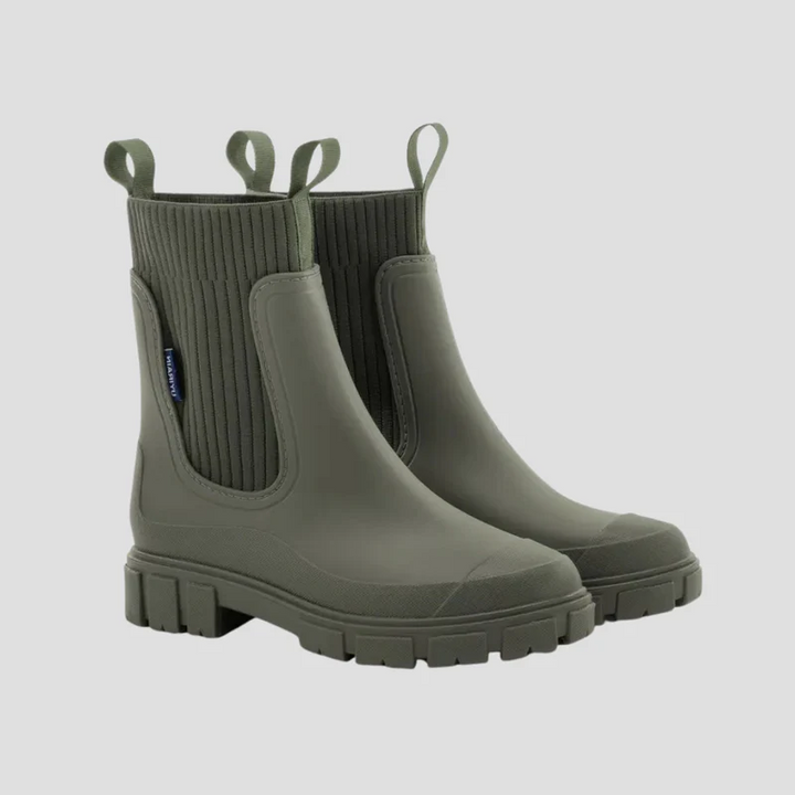 Bottines de pluie femme en caoutchouc