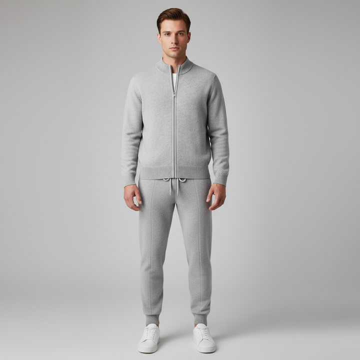 Survêtement Homme Zippé Laine Mérinos