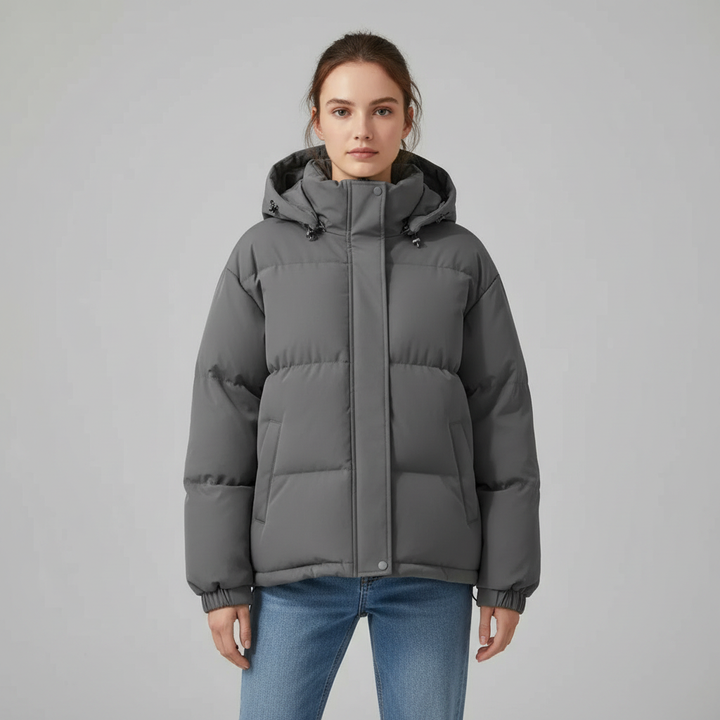 Manteau d’hiver femme à capuche