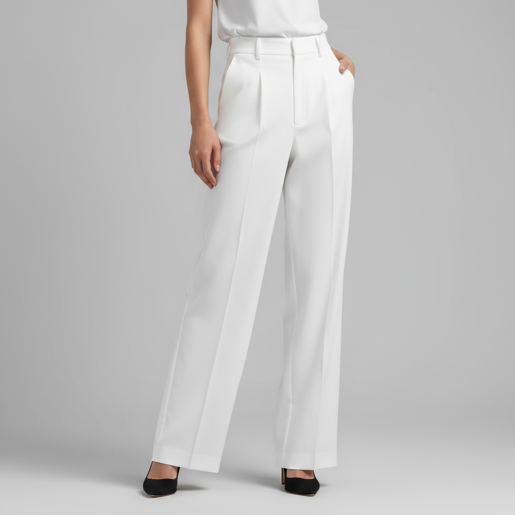 Pantalon Femme Taille Haute | Jambes Droites