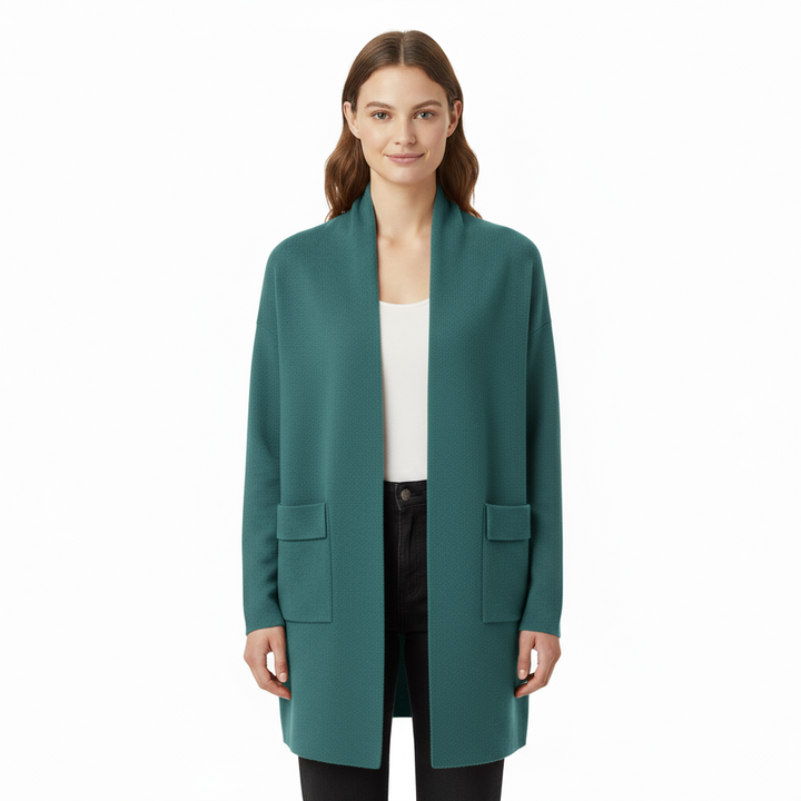 Cardigan Femme Long en Maille