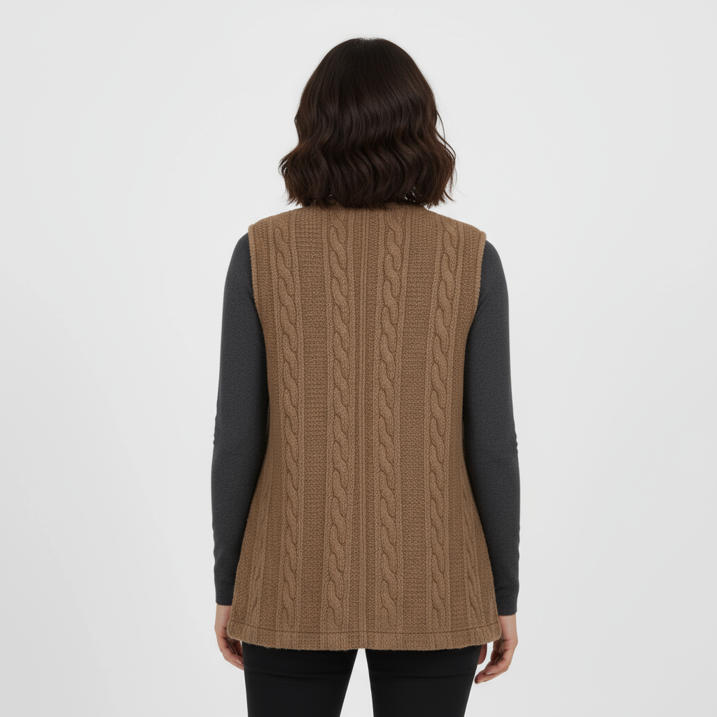 Gilet Femme Sans Manches | Doublé Polaire