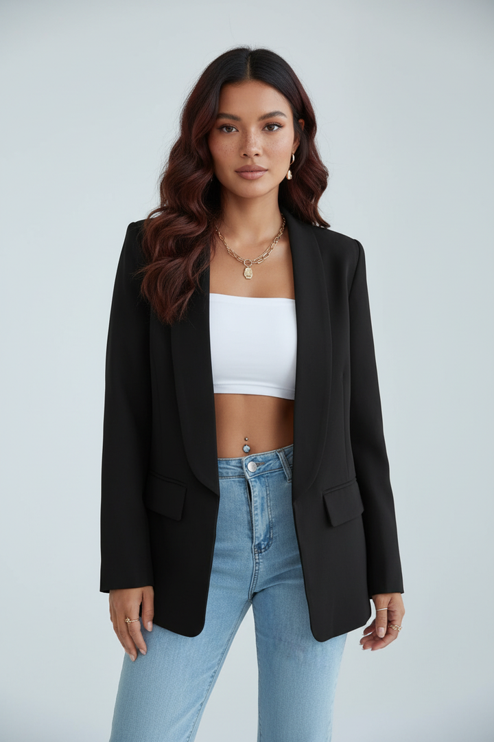 Blazer Femme Manches Longues